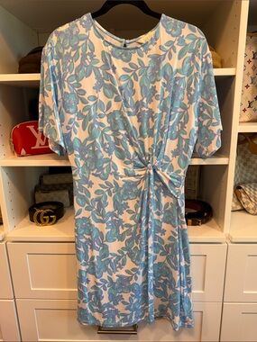 Lilly Pulitzer Shaw Dress Jacaranda Blue Simply the Zest